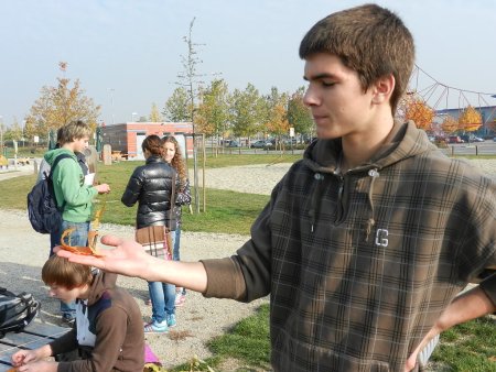 Lodní park kluků z 1.E