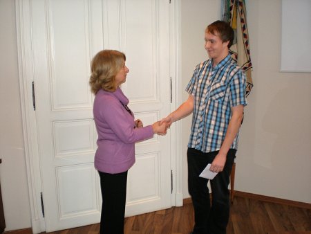 Gratulace od vedoucí dvojjazyčného studia