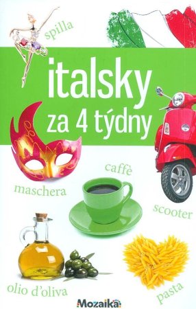 probraná učebnice na kurzu v Itálii