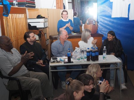 zleva: Tony, Christian, Johan, Anna, Bromi