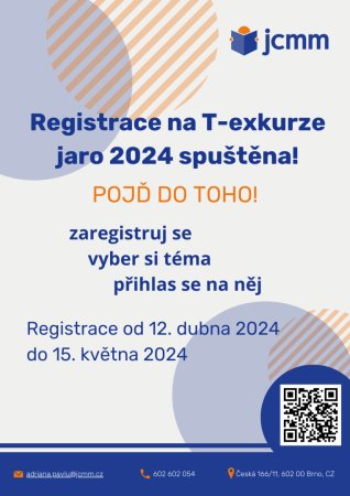 T-exkurze jaro 2024