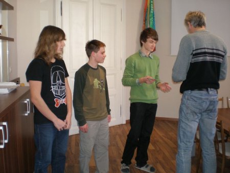 Gratulace od pana ředitele