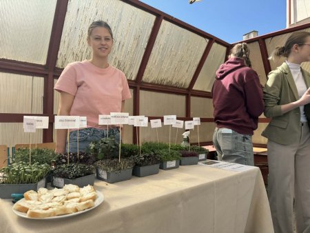 Alenka v říši Microgreens