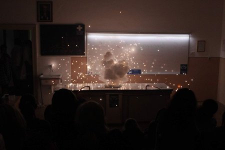 A ještě jednou posluchárna chemie
