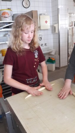 Brezel-Backen beim Bäcker Kiene, Kuchen