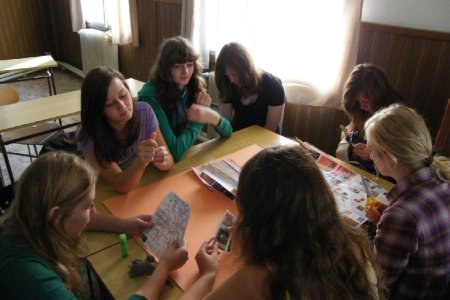 Práce na projektu ve škole